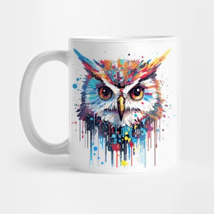 Owl Bird Animal Nature Freedom Wildlife Wonder Abstract Mug